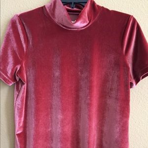 Madewell velvet top